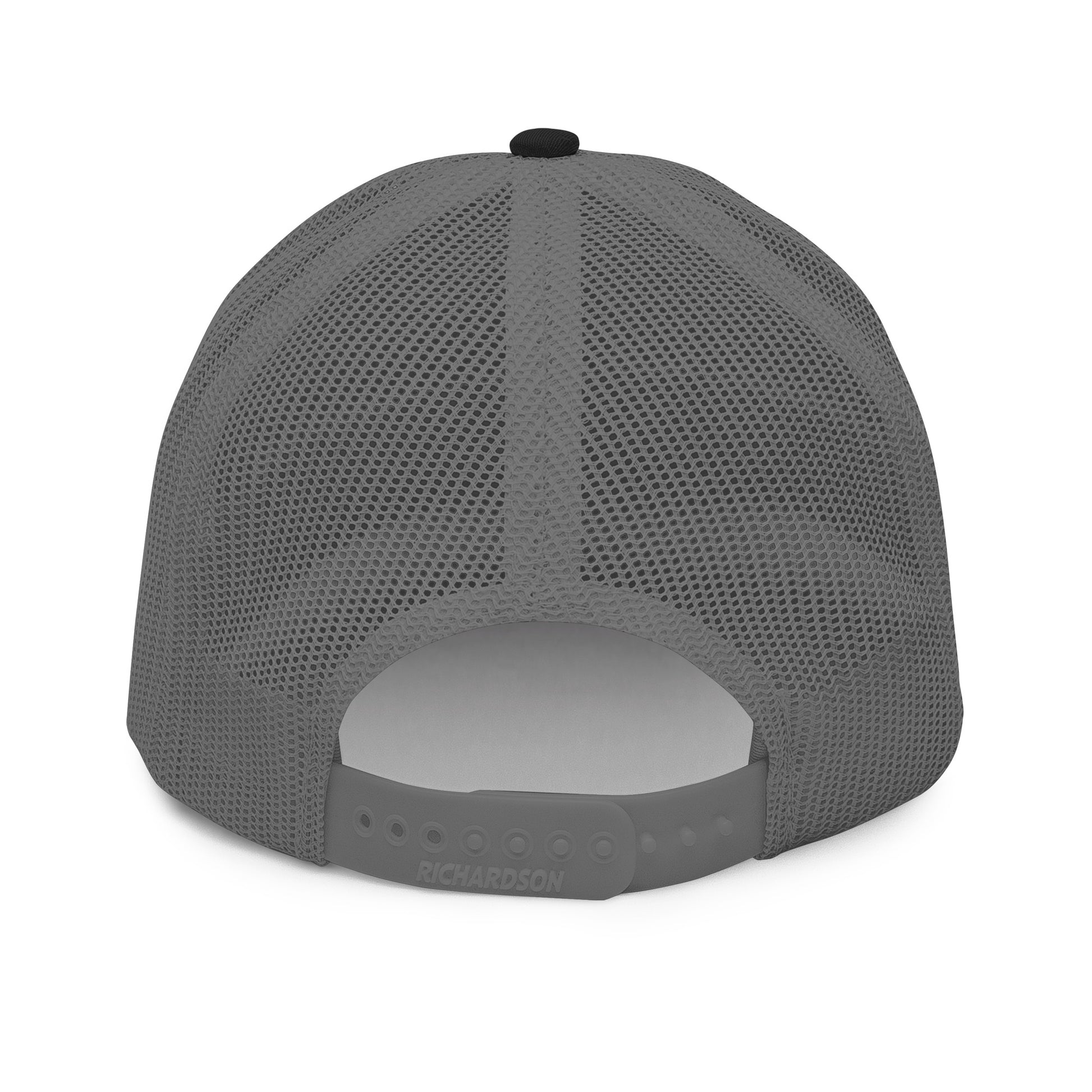 PTFF Embroidered Trucker Hat - Color: Black/Grey