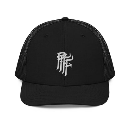 PTFF Embroidered Trucker Hat - Color: Black